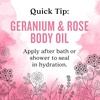 image:imageAura Cacia Geranium Body Oil 4 fl oz Pack of 21 Count Pack of 2