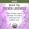 image:imageAura Cacia Organic French Lavender Pure Essential Oil Vegan Cruelty Free 025 Fluid Ounces Pack of 1
