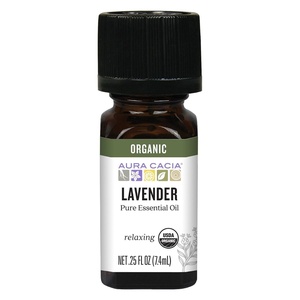 image:imageAura Cacia  Pure Organic Lavender Essential Oil  025 fl ozLavender