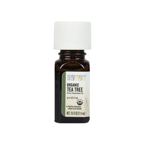 image:imageAura Cacia  Pure Organic Lavender Essential Oil  025 fl ozTea Tree