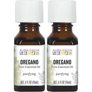 image:imageAura Cacia 100 Pure Oregano Essential Oil GCMS Tested for Purity 15 ml Origanum vulgare 05 Fl Oz05 Fl Oz Pack of 2