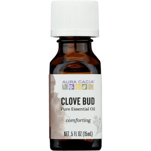 image:imageAura Cacia Aromatherapy 100 Organic Essential Oil Oregano  025 Oz Packaging May VaryClove Bud