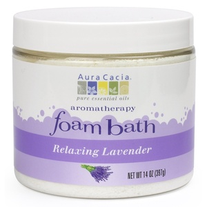 image:imageAura Cacia Aromatherapy Foam Bath Relaxing Lavender 14 ounce jar Pack of 22
