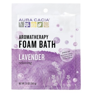 image:imageAura Cacia Aromatherapy Foam Bath Relaxing Lavender 25 Ounce Packet Pack of 3