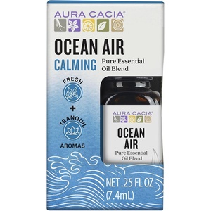image:imageAura Cacia Cheerful Pure Essential Oils Uplifting Kit 025 fl oz 4Pack Grapefruit Lemon Lime Sweet Orange Aromatic OilsOcean Air