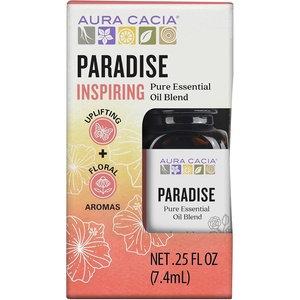 image:imageAura Cacia Cheerful Pure Essential Oils Uplifting Kit 025 fl oz 4Pack Grapefruit Lemon Lime Sweet Orange Aromatic OilsParadise