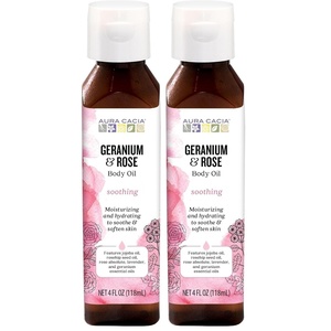 image:imageAura Cacia Geranium Body Oil 4 fl oz Pack of 21 Count Pack of 2
