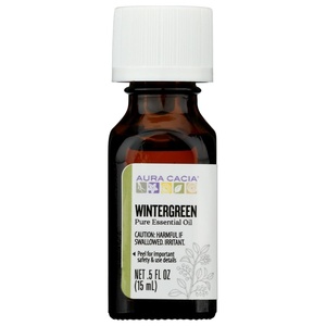 image:imageAura Cacia Pure Nutmeg Essential Oil  05 fl oz  Myristica fragransWintergreen