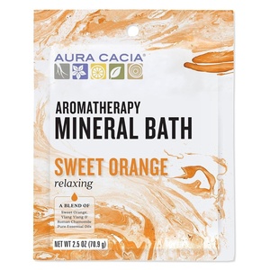 image:imageAura Cacia Sweet Orange Mineral Bath 25 oz1 Count Pack of 1
